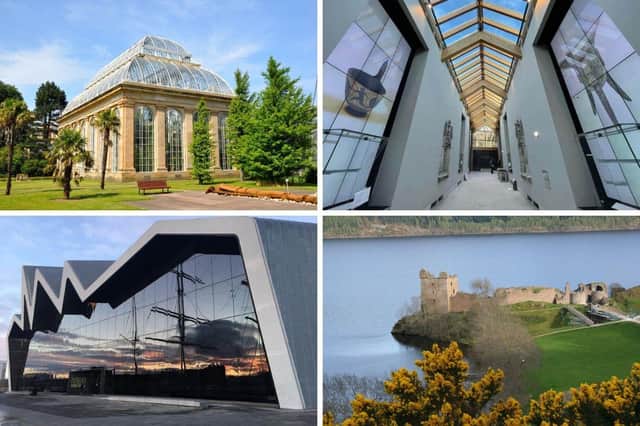 Some of the most visited attractions in Scotland for 2022.