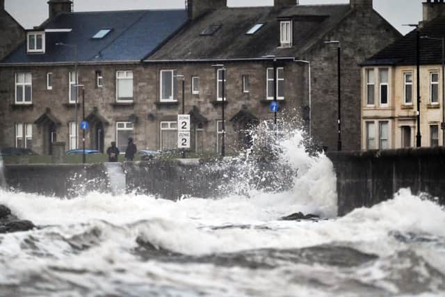 Troon as Storm Malik hits Scotland over the weekend