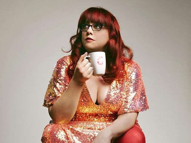 As well as appearing on episode five of the last season of Live at the Apollo, Angela Barnes may also be familiar face from Mock The Week, 8 Out of 10 Cats Does Countdown, and BBC Radio 4's The News Quiz. Her new show 'Hot Mess' will be on at the Pleasance most nights in August at 7pm.