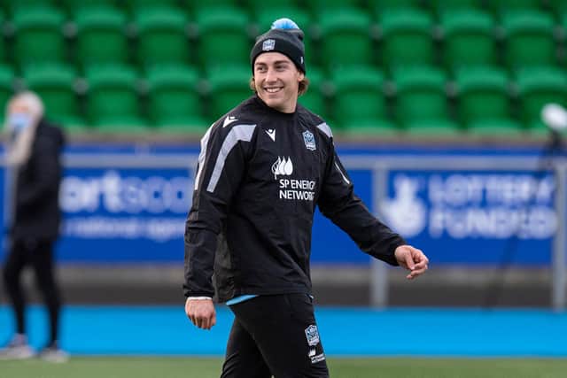 Josh McKay will make his Glasgow Warriors debut against the Dragons at Scotstoun. (Photo by Ross MacDonald / SNS Group)
