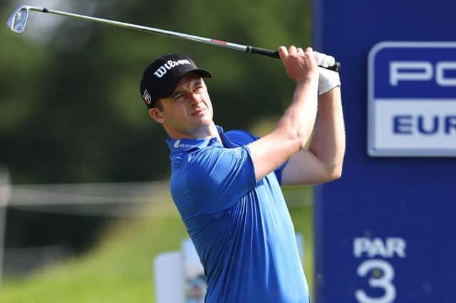 David Law during the Porsche European Open at Green Eagle Golf Course in Hamburg. Picture: Christof Koepsel/Getty Images.