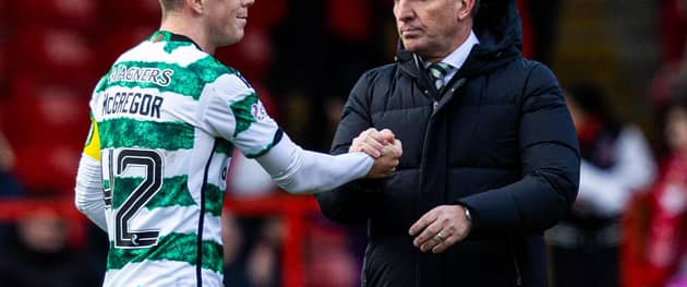 Celtic manager Brendan Rodgers says captain Callum McGregor is back to his best ahead of facing Rangers this weekend. (Photo by Craig Foy / SNS Group)