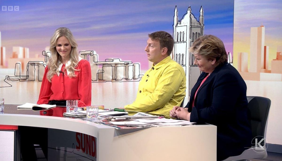Joe Lycett praised for his response to Liz Truss's BBC interview on Sunday with Laura Kuenssberg