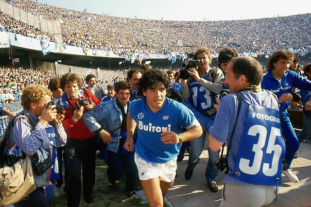 Diego Maradona's time at Napoli is brilliantly captured in this 2019 biographical film.