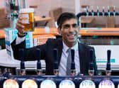 Chancellor Rishi Sunak's cuts to beer and cider duty can't hide the fact that the tax burden is rising to historic levels (Picture: Dan Kitwood/pool/AFP via Getty Images)
