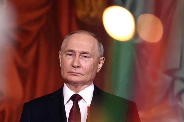 Russia's President Vladimir Putin is to officially begin his fifth term in office at an inauguration ceremony in Moscow on Tuesday
