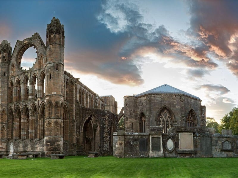 Only 0.64 of every 1,000 people living in Moray, including its biggest settlement of Elgin (pictured), have their house broken into. The rates are dropping at at an average of 0.6 per cent each year.