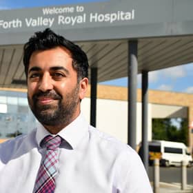 Health secretary Humza Yousaf gave an update on  Forth Valley Royal Hospital in parliament this week. Picture: Michael Gillen