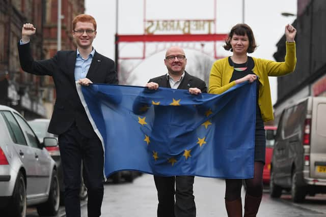 Ross Greer (far left) will appear on Tuesday's hustings. Picture: JPI Media