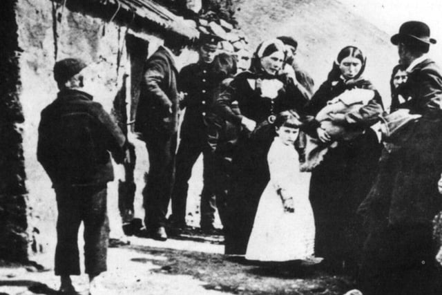 The Seer predicted the land reforms put in place by the Duke of Sutherland, where people were forcibly removed from their homes to make way for sheep. This became known as the ‘Highland Clearances’. Deprived of their homeland and ways to support their families, thousands of Highlanders were forced to emigrate. His words allegedly were: "That the day will come when there will be a road through the hills of Ross-shire from sea to sea, and a bridge upon every stream. That the people will degenerate as their country improves. That the clans will become so effeminate as to flee from their native country before an army of sheep."