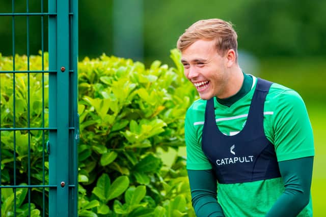 Hibernian defender Ryan Porteous came through his first full 90 minutes of action since injuring his knee in January.