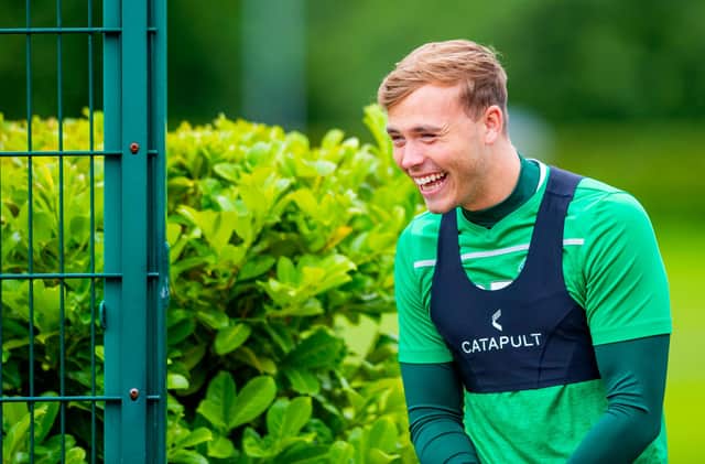 Hibernian defender Ryan Porteous came through his first full 90 minutes of action since injuring his knee in January.