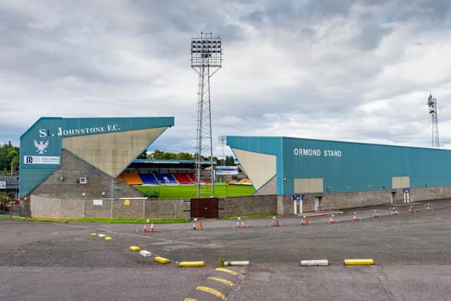A general view of St Johnstone's McDiarmid Park home