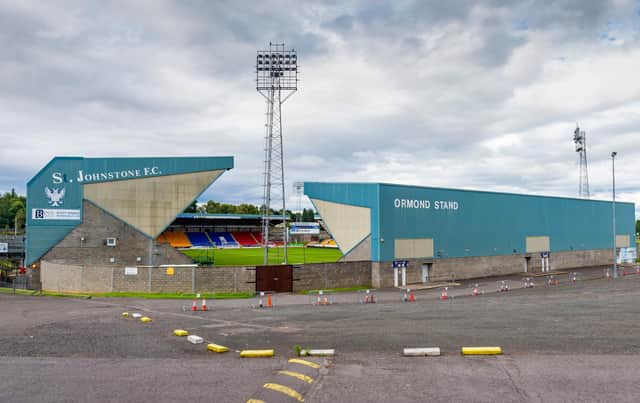 A general view of St Johnstone's McDiarmid Park home
