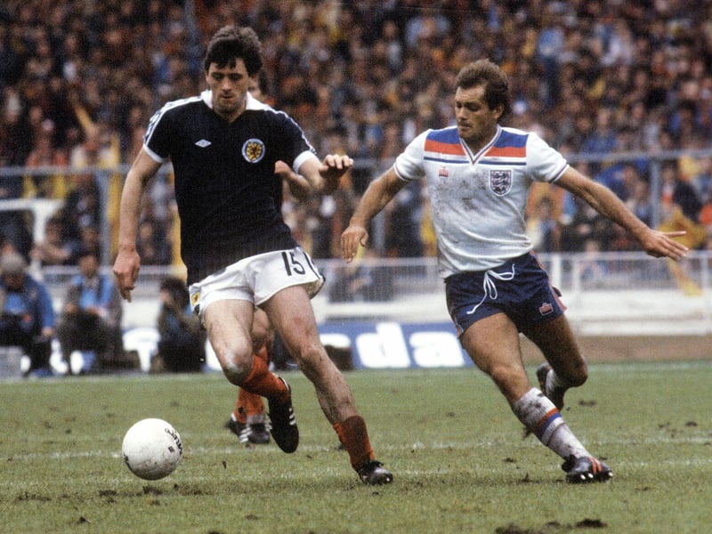 A stylish centre half who played 35 times for Scotland in a competitive era in his position and scored just one goal – but what a goal. BBC pundit Jimmy Hill described his flashing half-volley from the edge of the box against Brazil at Espana '82 as a "toe poke" and never lived it down. Sadly, it only served to make the Brazilians angry and Scotland ended up losing 4-1. Narey, who had made his debut five years earlier, featured twice at the next World Cup in Mexico and played for Scotland for the last time in 1989 in Cyprus to bring to an end a 12-year international career that is often boiled down to a single moment but contained so much more.