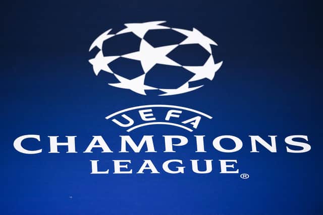 The Champions League draw is made later today.