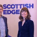 Creative UK Investment Director Tim Evans and Scottish EDGE CEO Evelyn McDonald.