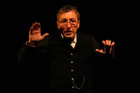 Peter Arnott's play The Signalman, which starred Tom McGovern, is a triple awards winner this year. Picture: Leslie Black