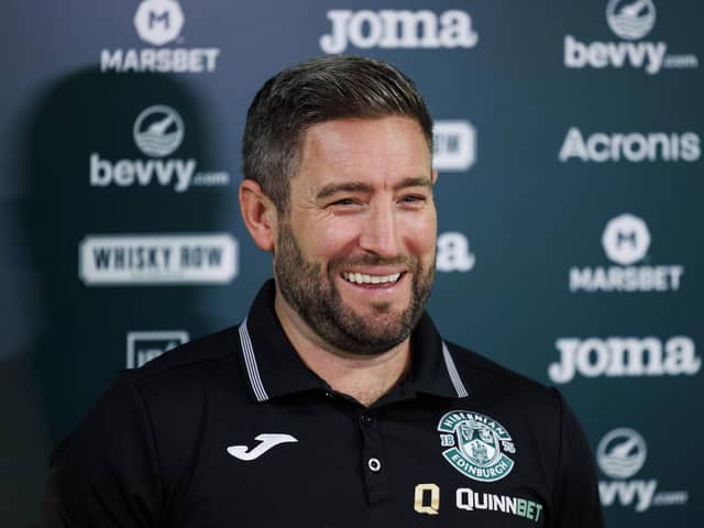 Lee Johnson is back in management, two weeks after leaving Hibs.