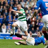 Kevin Thoms in action for Rangers against Celtic. Picture: SNS