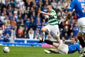 Kevin Thoms in action for Rangers against Celtic. Picture: SNS