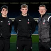 Guy Kirkpatrick, Monroe Job and Callum Smyth are the recipients of the MacPhail Scholarship. (Photo by Ross Parker / SNS Group)