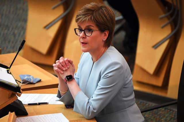 Nicola Sturgeon announced the travel ban last Friday