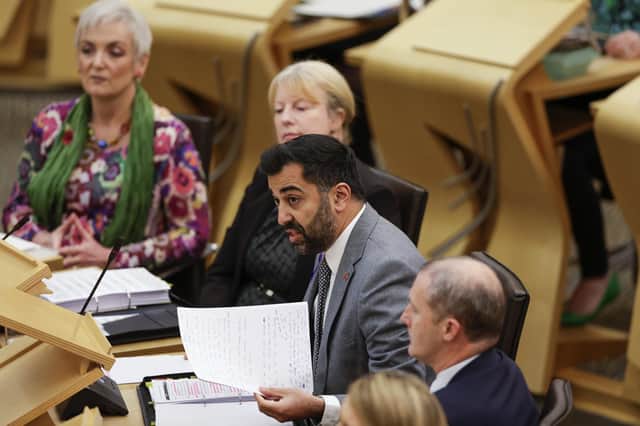 First Minister Humza Yousaf's government is too slow to improve Scotland, says reader (Picture: Jeff J Mitchell/Getty Images)
