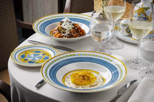 Delicious Italian dishes at La Terazza restaurant. Image: Silversea