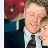 Hillary Clinton with her husband Bill in 1992 when he was Governor of Arkansas PIC: AFP/Getty Images