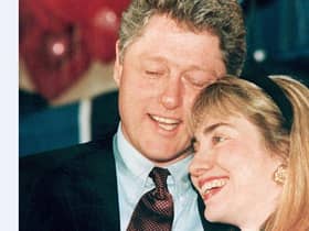 Hillary Clinton with her husband Bill in 1992 when he was Governor of Arkansas PIC: AFP/Getty Images
