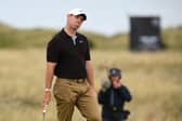Rory McIlroy reacts after a missed putt on the 12th green during day three of the Genesis Scottish Open at The Renaissance Club. Picture: Octavio Passos/Getty Images.