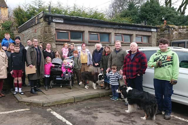 Residents in Blackness made a final plea to Falkirk Council to save the village's public toilets.