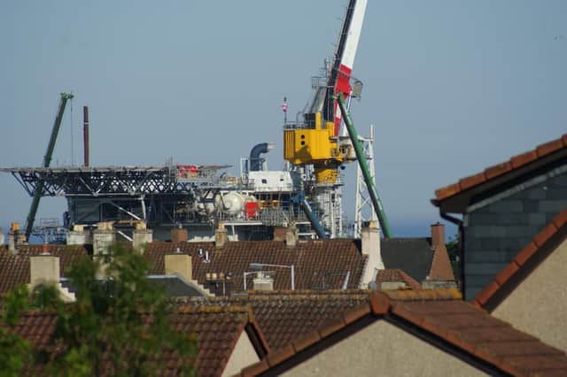 The new windfarm will be just a few miles away from the Methil yard.