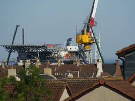 The new windfarm will be just a few miles away from the Methil yard.