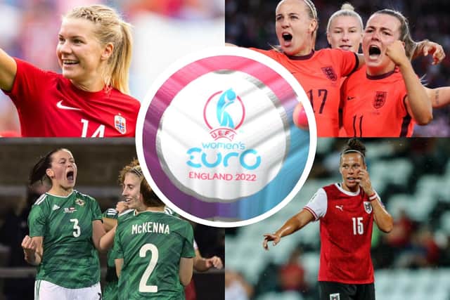 England, Norway, Northern Ireland and Austria will all compete in Group A of the Euro 2022 tournament. Credit: Getty Images