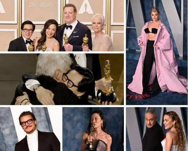 Hollywood heavyweights descended on the Dolby Theatre in Los Angeles ahead of the 95th Academy Awards.