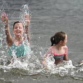 Provisional temperatures show Threave in Dumfries and Galloway was the hottest place in Scotland on Saturday - reaching 28.2C. Picture: John Devlin