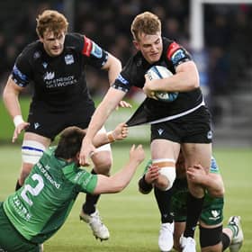 Stafford McDowall will start at 12 for Glasgow Warriors against Munster. (Photo by Rob Casey / SNS Group)