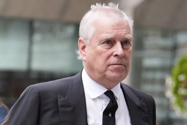 Andrew Mountbatten-Windsor, pictured in September last year, has been released after his arrest on suspicion of misconduct in public office. Photo: Jordan Pettitt/PA Wire