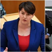 Ruth Davidson visited new Scottish Conservative leader Douglas Ross at his Moray home four days before the resignation of his predecessor.