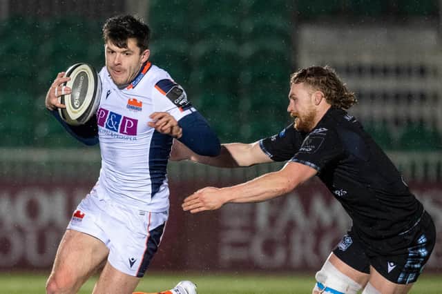 Edinburgh's Blair Kinghorn will play at stand-off against Racing 92. Picture: Ross Parker/SNS