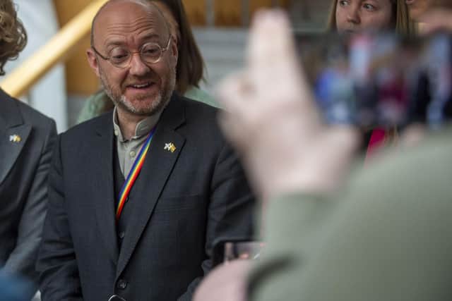 Scottish Greens co-leader Patrick Harvie (Photo by Lisa Ferguson)