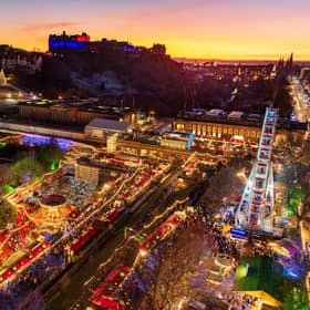 Edinburgh's Christmas festival is said to have been worth more than £110 million to the city's economy in recent years. Picture: Ian Georgeson