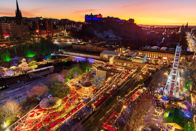 Edinburgh's Christmas festival is said to have been worth more than £110 million to the city's economy in recent years. Picture: Ian Georgeson