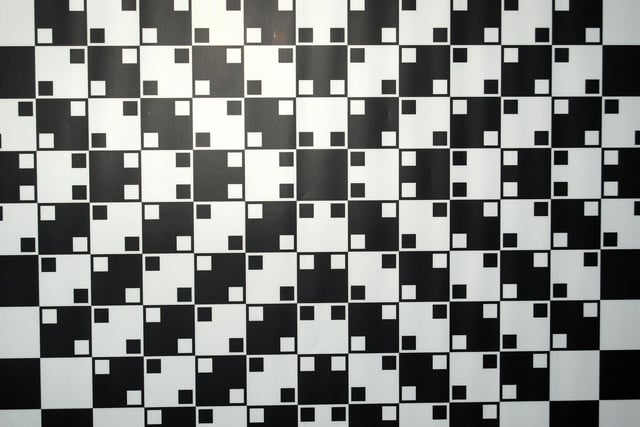 Do the lines appear curved or straight to you in this checkerboard illusion?