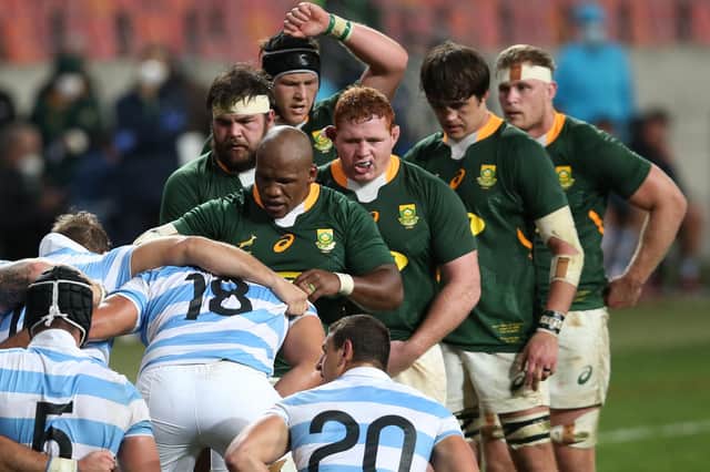 South Africa defeated Argentina in the Rugby Championship at the weekend. (Photo by Richard Huggard/Gallo Images)