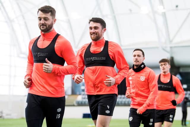 Craig Halkett and John Souttar will be back together again in Hearts' defence.