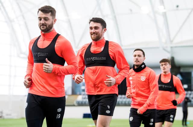 Craig Halkett and John Souttar will be back together again in Hearts' defence.
