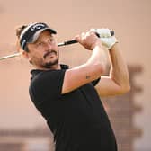 Frenchman Mike Lorenzo-Vera in action during last week's Hero Dubai Desert Classic at Emirates Golf Club. Picture: Ross Kinnaird/Getty Images.